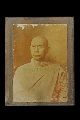 รูปถ่ายซีเปียต้นฉบับ พระสนิทสมณคุณ (เงิน ธมฺมปญฺโญ) วัดโมลีโลกยารามฯ