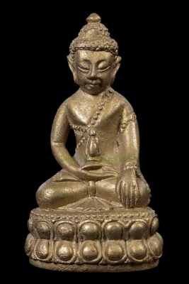 พระกริ่งเพชรกลับรุ่นแรก หลวงปู่ผาด วัดไร่ จ.อ่างทอง 