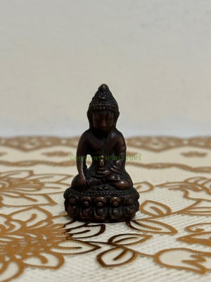 พระกริ่ง วัดประสาทฯ ปี 2506 ตอกวัชรด้านหลัง เนื้อแดง กรุงเทพฯ