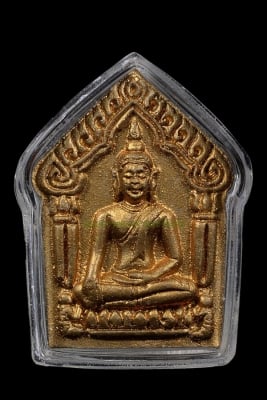 พระขุนแผนรุ่นแรก พิมพ์ใหญ่ ตะกรุดเงิน หลวงพ่อสาคร ปี2530