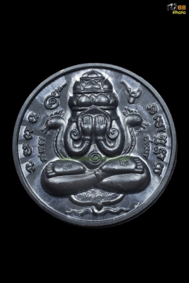 เหรียญปิดตาพังพระกาฬเนื้อ ตะกั่ว 2 หน้า 4 โค้ด