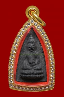 พระพุทโธน้อย คุณแม่บุญเรือน โตงบุญเติม ปี 2494 เนื้อใบลาน