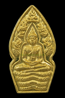 พระนาคปรก หลวงปู่หมุน เนื้อทองคำ
