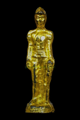 รูปหล่อโบราณเสด็จเตี่ยกรมหลวงชุมพร หลวงพ่อฤาษีลิงดำ วัดท่าซุง จังหวัดอุทัยธานี ปี2523 เนื้อโลหะผสม