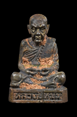 รูปหล่อรวยทันใจ หลวงปู่หมุน เนื้อนวะ